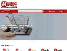 Tablet Screenshot of hardwareandtools.com